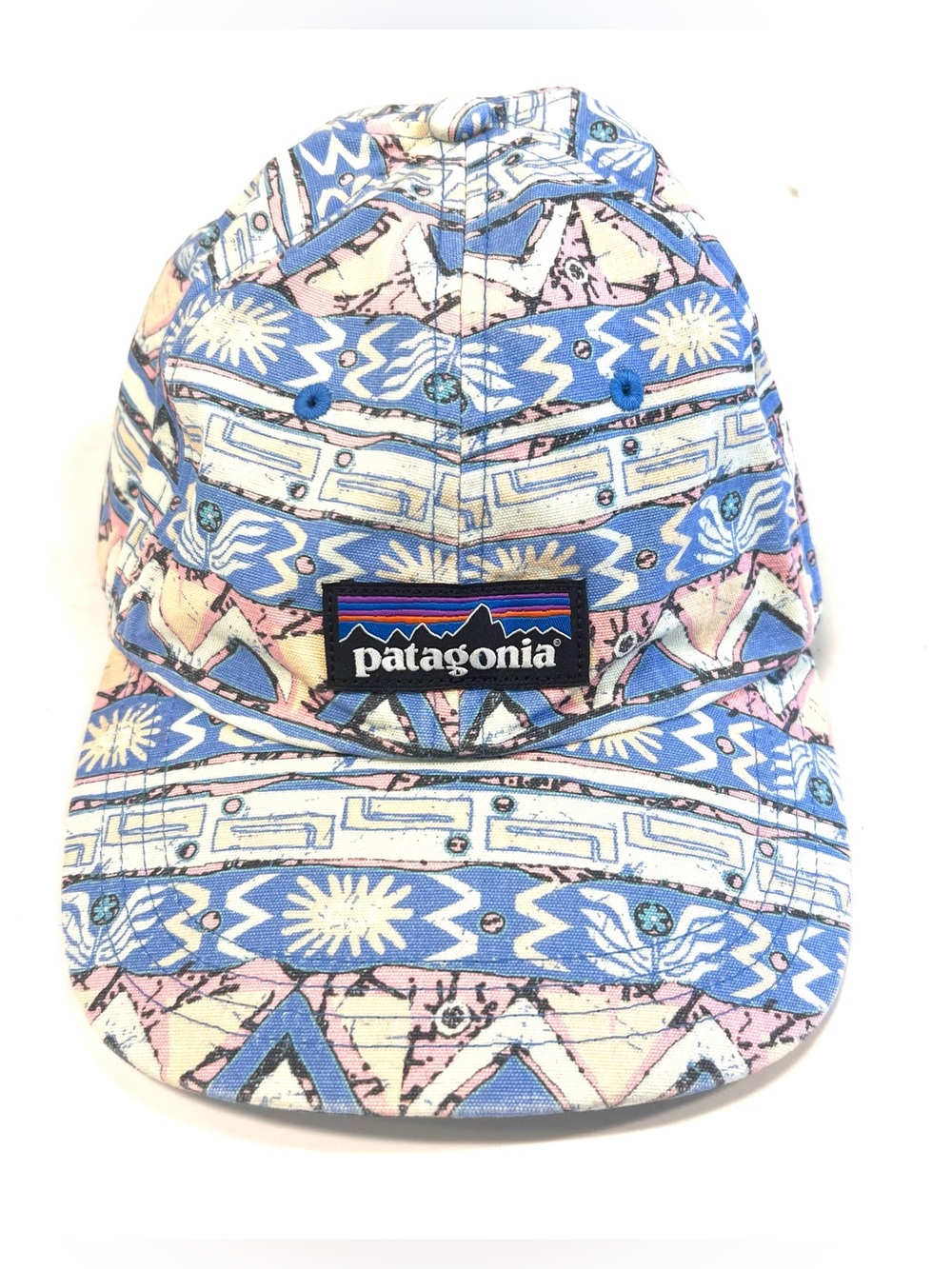 Patagonia Hat Men’s Multicolored Embroidered Netplus Strap Back Cap - Picture 2 of 11